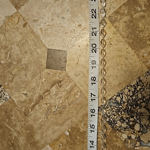 Sarah Cov Necklace Coventry Holday Beads ICE 1975 Twisted Oval Plastic Beads - Picture 8 of 10